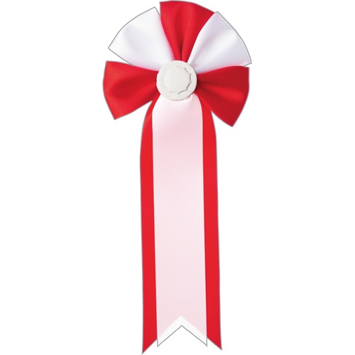 サムソン 記章 五葉2枚タレ 赤 RD-4 1パック(10個)