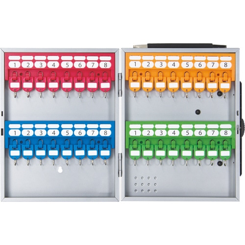 カール事務器 キーボックス 32個吊 シルバー CKB-32-S 1個