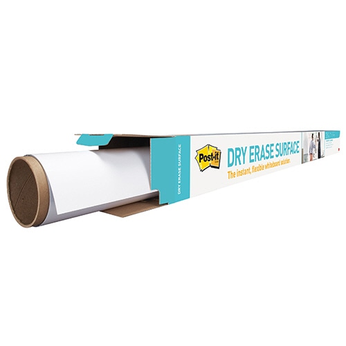 3M ポスト・イット ホワイトボードフィルム 2.4×1.2m ホワイト (洗えるイレーサー1枚入) DEF 8×4 1枚