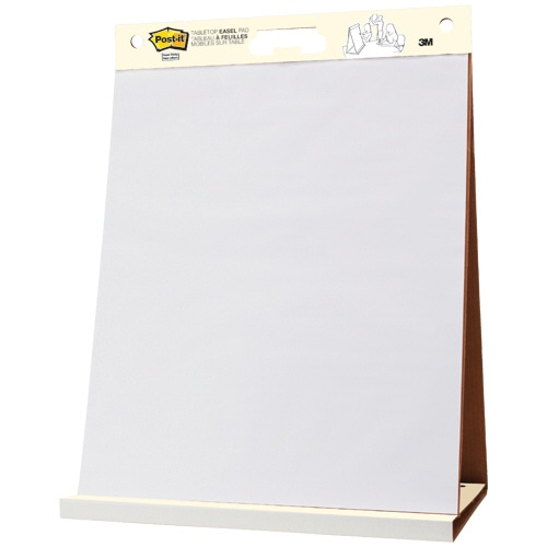 3M ポスト・イット イーゼルパッド テーブルトップタイプ 584×508mm ホワイト EASEL 563 1冊