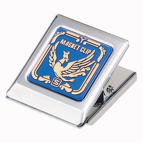 ソニック マグネットクリップ 大 口幅44mm 青 CP-63B 1個