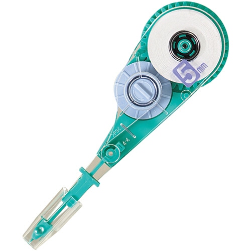 プラス 修正テープ ホワイパーV 交換テープ 5mm幅×10m グリーン WH-105TR 1個