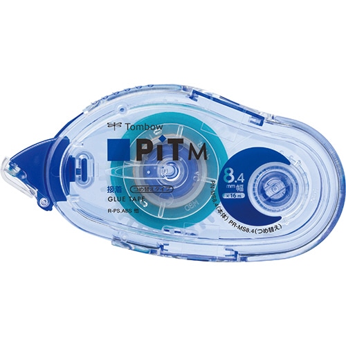 トンボ鉛筆 テープのり ピットテープM 貼るタイプ 本体 8.4mm×16m PN-MS8.4 1個