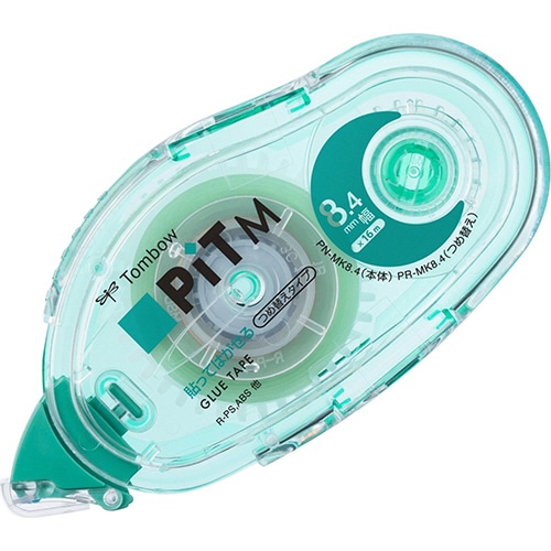 トンボ鉛筆 テープのり ピットテープM 貼ってはがせるタイプ 本体 8.4mm×16m PN-MK8.4 1個