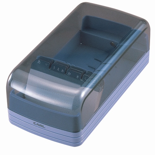 カール事務器 名刺整理器 600名収容 ブルー No.860E-B 1個