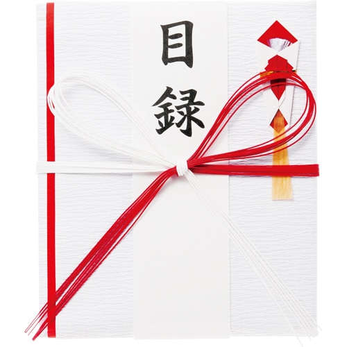 今村紙工 紅白7本 花結 目録 短冊付 TNO-MO 1枚
