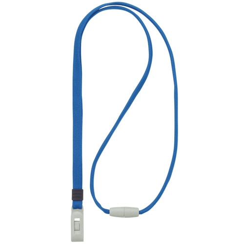 ライオン事務器 名札用ストラップ レッド N-4P 1本
