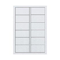 ＯＢＣ　単票タックシール（２連用）　Ａ４タテ　ラベルサイズ８５×４２ｍｍ　ＬＴ－２２　１箱（６００枚）