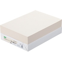 TANOSEE αエコカラーペーパーII A4 アイボリー 1冊(500枚)