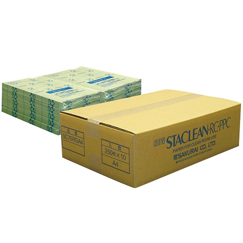 桜井 ニュースタクリンRC.PPC A4 グリーン 72g/m2 SC75RGA4 1箱(2500枚:250枚×10冊)
