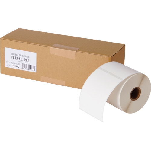エプソン サーマルラベルロール紙 80mm幅 76×101.6mm 約360枚/巻 ノーマル保存 TRL080-904 1箱(3巻)