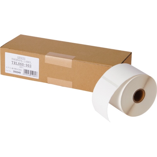 エプソン サーマルラベルロール紙 60mm幅 56×76.2mm 約470枚/巻 ノーマル保存 TRL060-903 1箱(3巻)