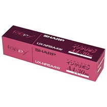 シャープ ファクシミリ用インクリボン A4幅 30m巻 UX-NR5A4W 1箱(2本)