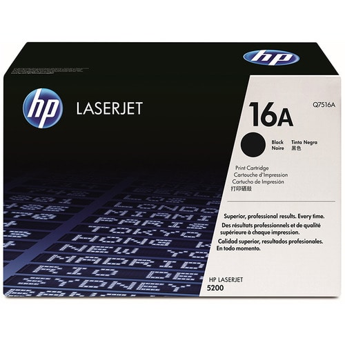 HP プリントカートリッジ 黒 Q7516A 1個