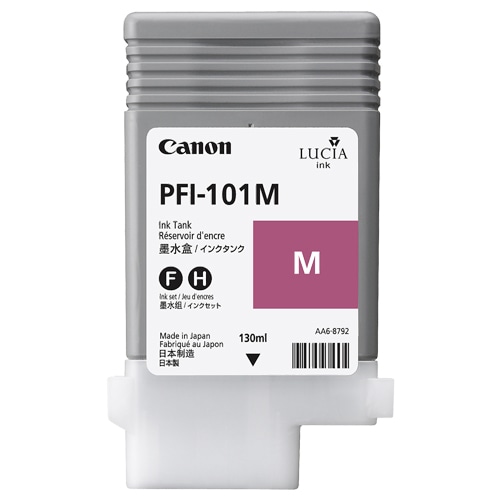 キヤノン インクタンク PFI-101M 顔料マゼンタ 130ml 0885B001 1個