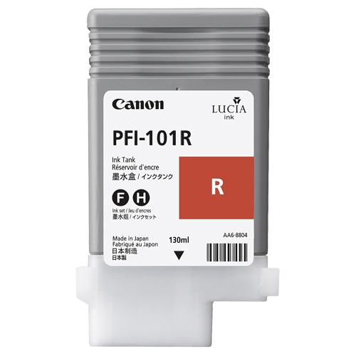 キヤノン インクタンク PFI-101R 顔料レッド 130ml 0889B001 1個