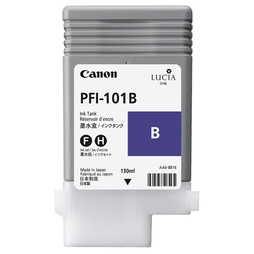 キヤノン インクタンク PFI-101B 顔料ブルー 130ml 0891B001 1個
