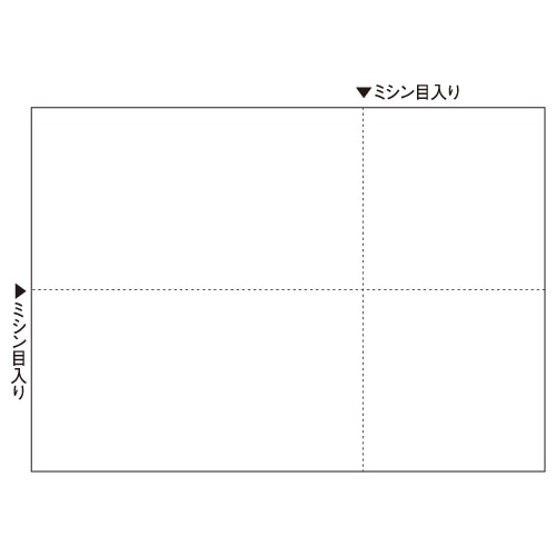 ヒサゴ マルチプリンタ帳票 A4 白紙(EIAJ対応) BP2066 1冊(100枚)