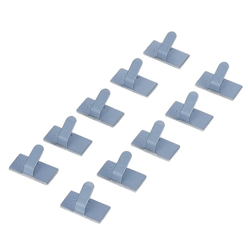 エレコム ケーブル結束フック 15×25mm LD-US15 1パック(10個)