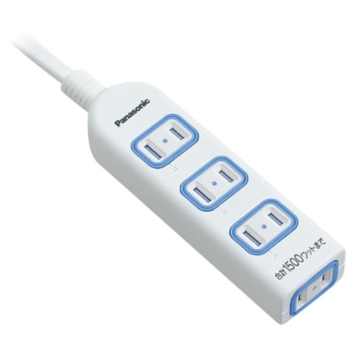 パナソニック ザ・タップX 2P・4個口 ホワイト 2.0m WHA2524WKP 1個