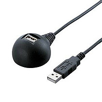 バッファロー USB延長ケーブル スタンドタイプ (A)オス-(A)メス ブラック 2.0m BSUC20EDBK 1本
