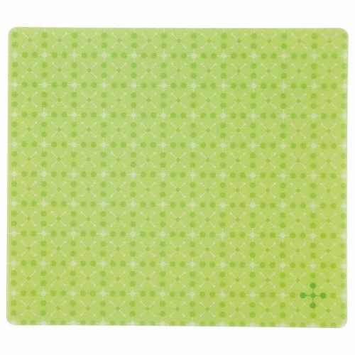TANOSEE ECOマウスパッド ライトグリーン 1枚