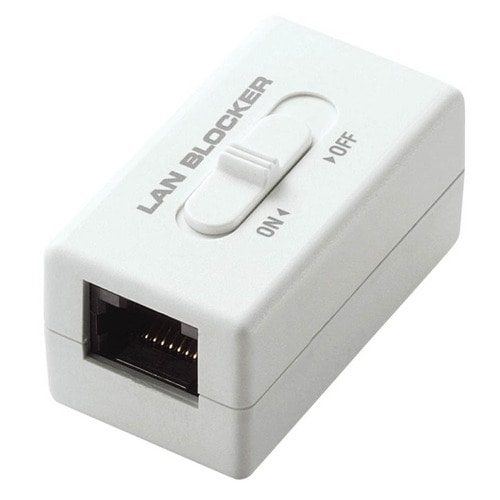 エレコム RJ-45中継コネクタ 10/100BASE-TX対応 LD-DATABLOCK01 1個