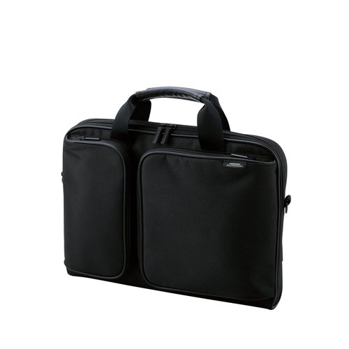 エレコム キャリングバッグ ZEROSHOCK スリムタイプ 13.3型対応 ブラック ZSB-BM006NBK 1個