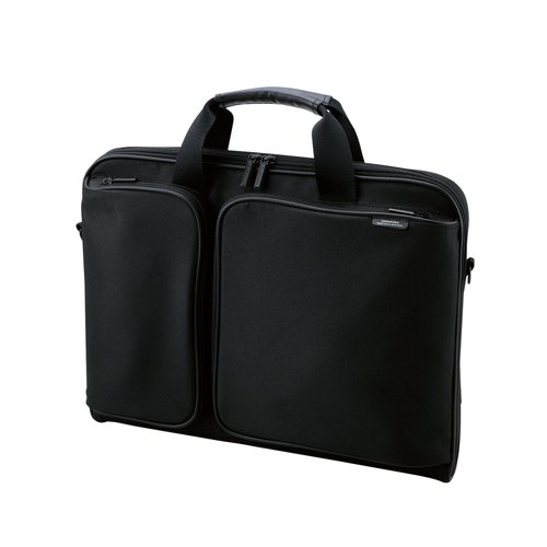 エレコム キャリングバッグ ZEROSHOCK スリムタイプ 16.4型対応 ブラック ZSB-BM005NBK 1個