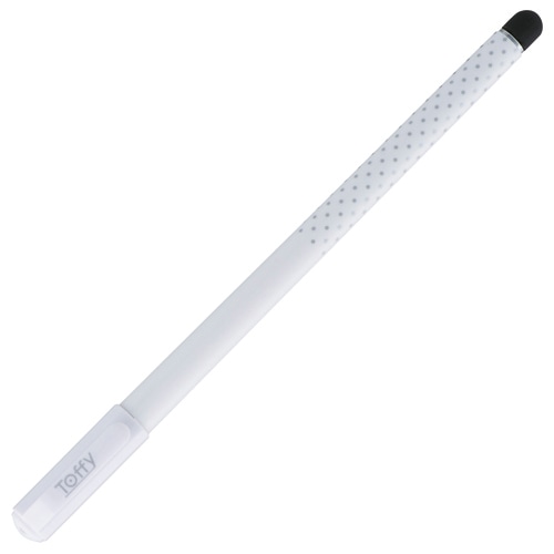 キングジム Toffyタッチペン&ボールペン シュガーホワイト 9245TFシロ 1本