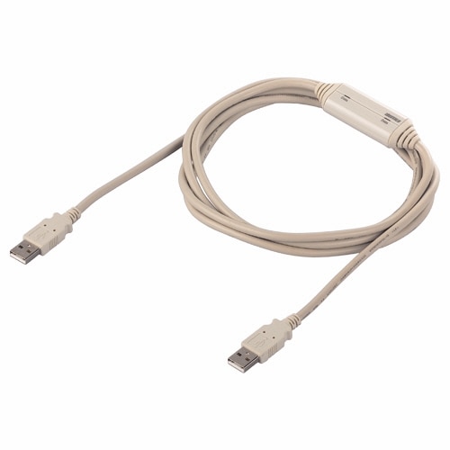 バッファロー USBリンクケーブル 2.0/1.1対応 (A)オス アイボリー 2m BSU2LC01IV 1本