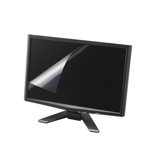 エレコム ブルーライトカット液晶保護フィルム 自己吸着タイプ 21.5インチワイド用 EF-FL215WBL 1枚