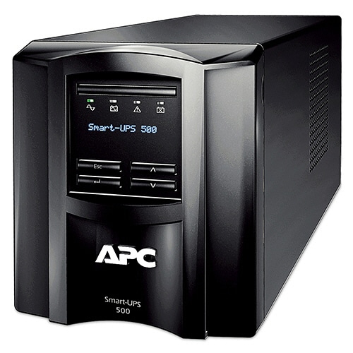 APC(シュナイダーエレクトリック) UPS 無停電電源装置 Smart-UPS 500 LCD 100V タワー型 500VA/360W SMT500J 1台