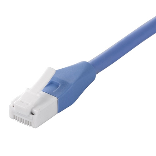 バッファロー ツメの折れないLANケーブル カテゴリー6a ストレート スタンダード ブルー 3m BSLS6ANU30BL 1本