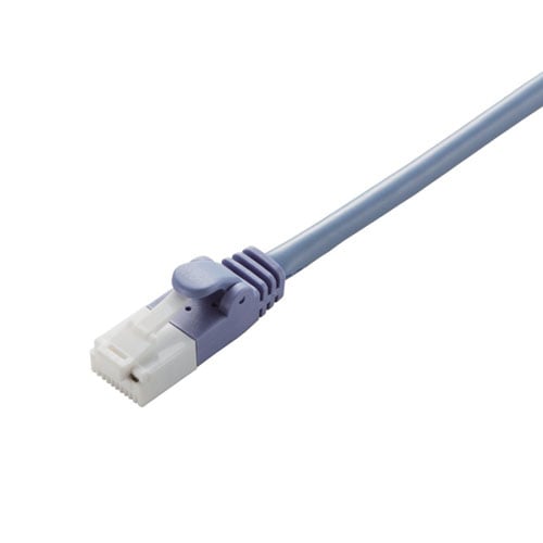 エレコム ツメ折れ防止LANケーブル(Cat5e対応) ブルー 10m RoHS指令準拠(10物質) LD-CTT/BU10/RS 1本