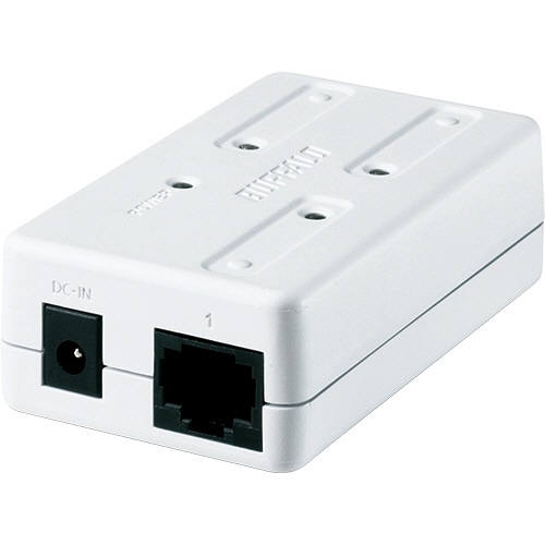 バッファロー 10/100M対応 スイッチングハブ 3ポート ホワイト LSW-TX-3EP/CUW 1台