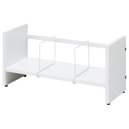 アール・エフ・ヤマカワ 机上BKラック 幅602mm ホワイト SHBK-60W 1台