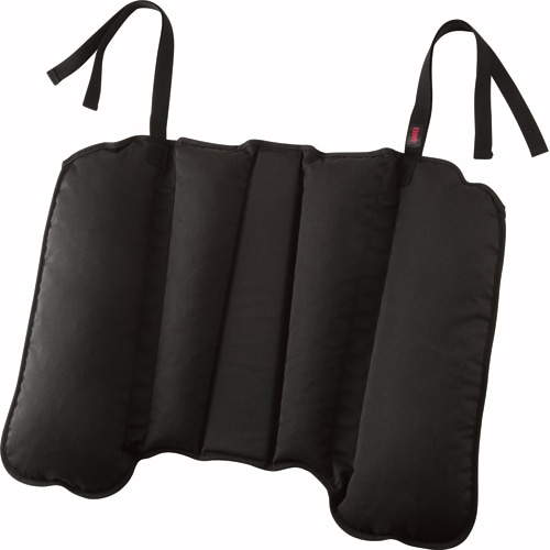 日本エンゼル　通気ビーズクッションＩＩ　車いす用　背中用　ブラック　１６５２　１個