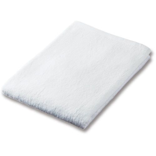 業務用スレンカラーバスタオル　ホワイト　１枚