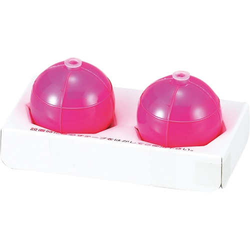 カースル 防犯用蛍光塗料ボール マーキングエッグ 1セット(2個)