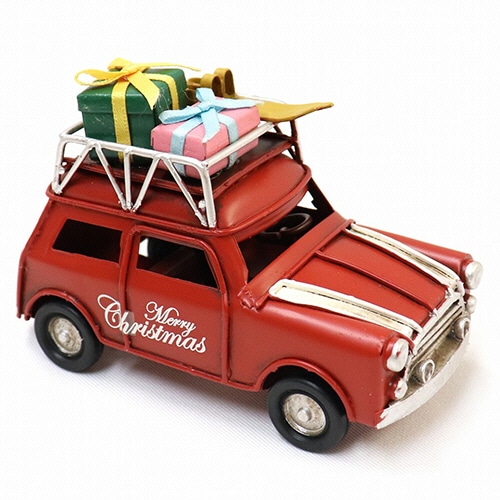 東京ローソク製造　ティンクリスマス　カー　レッド　１個