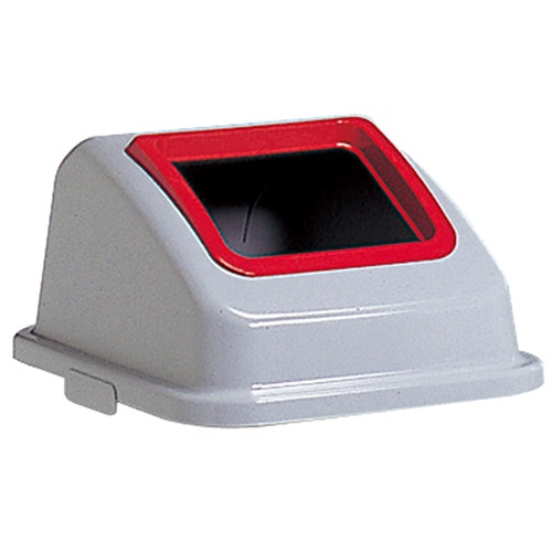 テラモト エコ分別カラーペール45 蓋 もえるゴミ(オープン) 赤 DS-252-212-2 1個