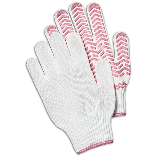 川西工業 天然ゴムすべり止め軍手 女性用 ピンク #2221 1パック(3双)