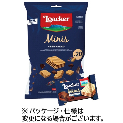 ロアカー ミニーズ クリームカカオ 200g(10g×20パック) 1袋