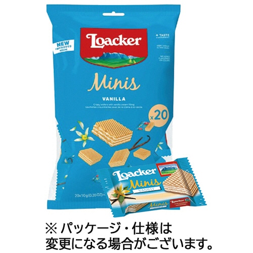 ロアカー ミニーズ バニラ 200g(10g×20パック) 1袋
