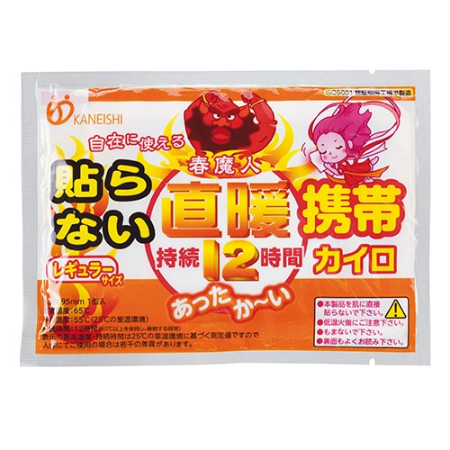 金石衛材 貼らない春魔人 レギュラー 1パック(10個)