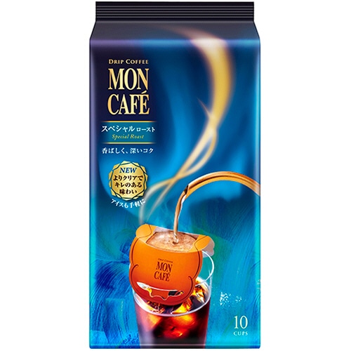 片岡物産 モンカフェ ドリップコーヒー スペシャルロースト 7.5g 1パック(10袋)