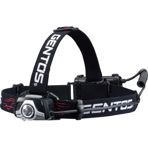 ジェントス 耐塵・耐水ヘッドライト GT-101D 1個