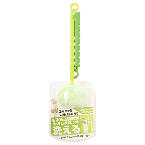 サンベルム　折りたためる冷水筒・ボトル洗い　アスパラくん　Ｋ６６５０３　１本