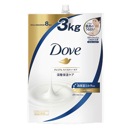 ユニリーバ ダヴ ボディウォッシュ プレミアム モイスチャーケア 詰替用 3kg 1個